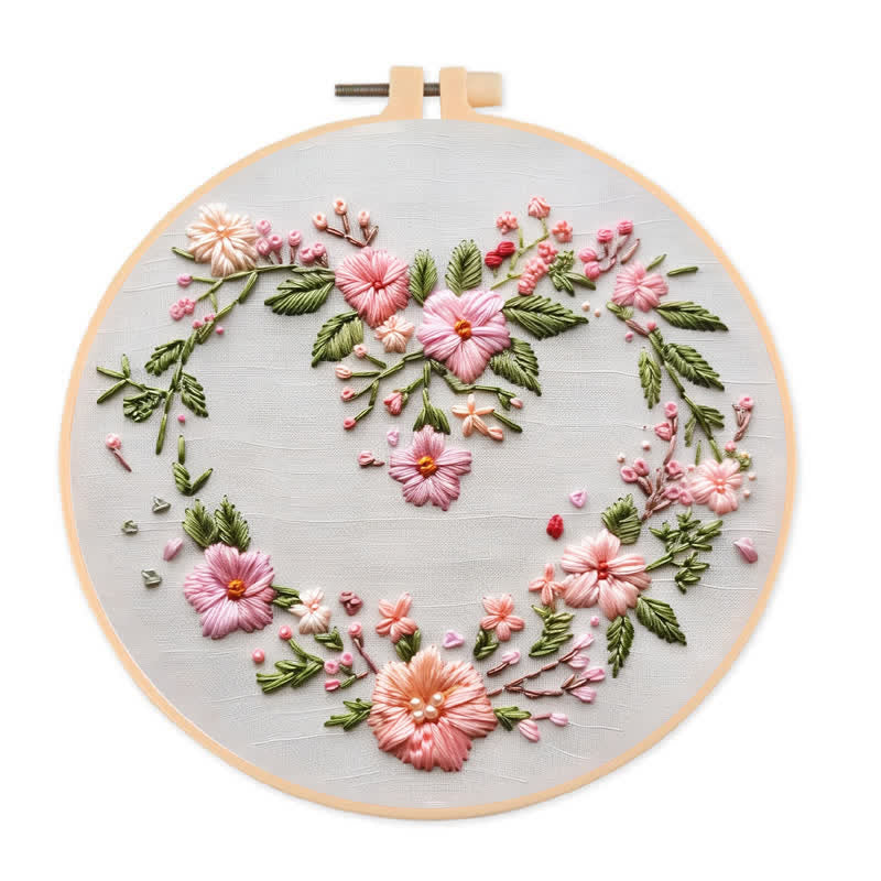 Rubbyoo Embroidery Kit - Your Kind Heart - 20*20cm - image 0