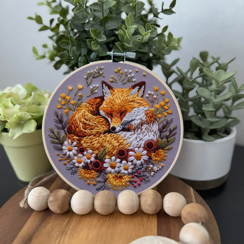 Rubbyoo Embroidery Kit - Woodland Fox - image 2