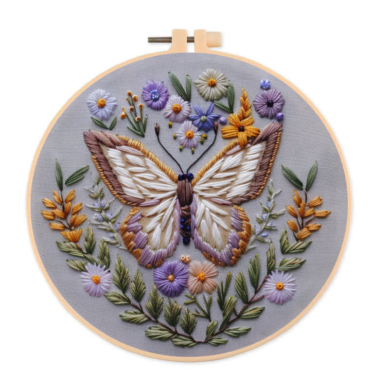 Rubbyoo Embroidery Kit - Butterfly 2 - image 0