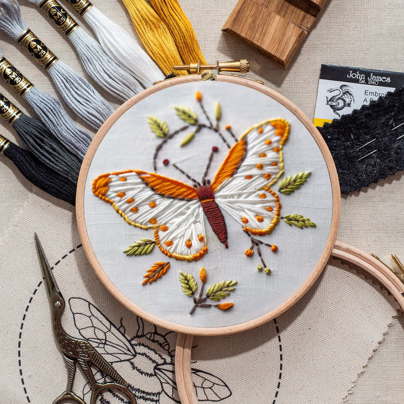 Rubbyoo Embroidery Kit - Butterfly  - image 9