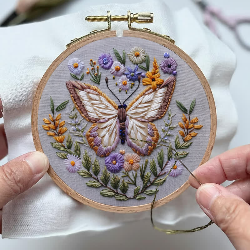 Rubbyoo Embroidery Kit - Butterfly 2 - image 3