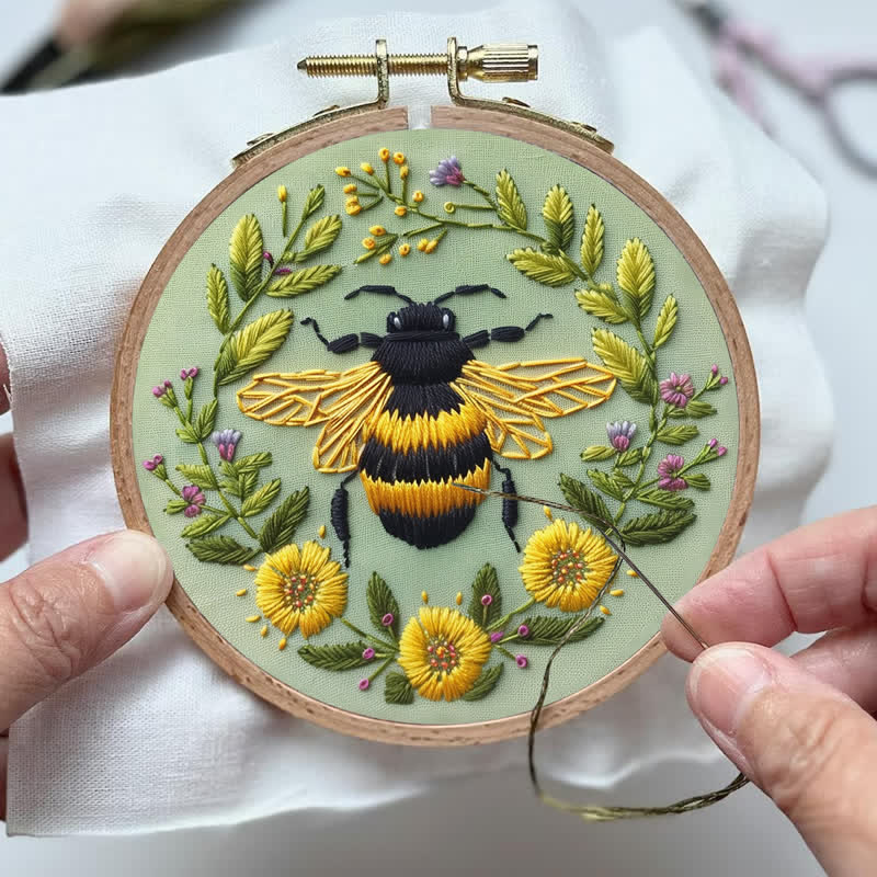 Rubbyoo Embroidery Kit - Honey Bee  - image 3