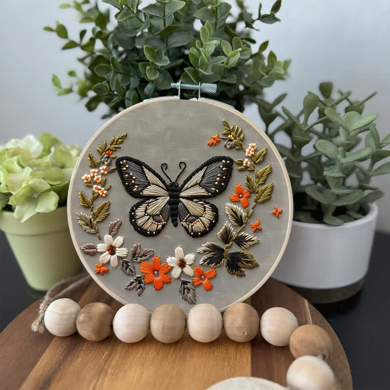 Rubbyoo Embroidery Kit - Aesthetic Butterfly - image 2