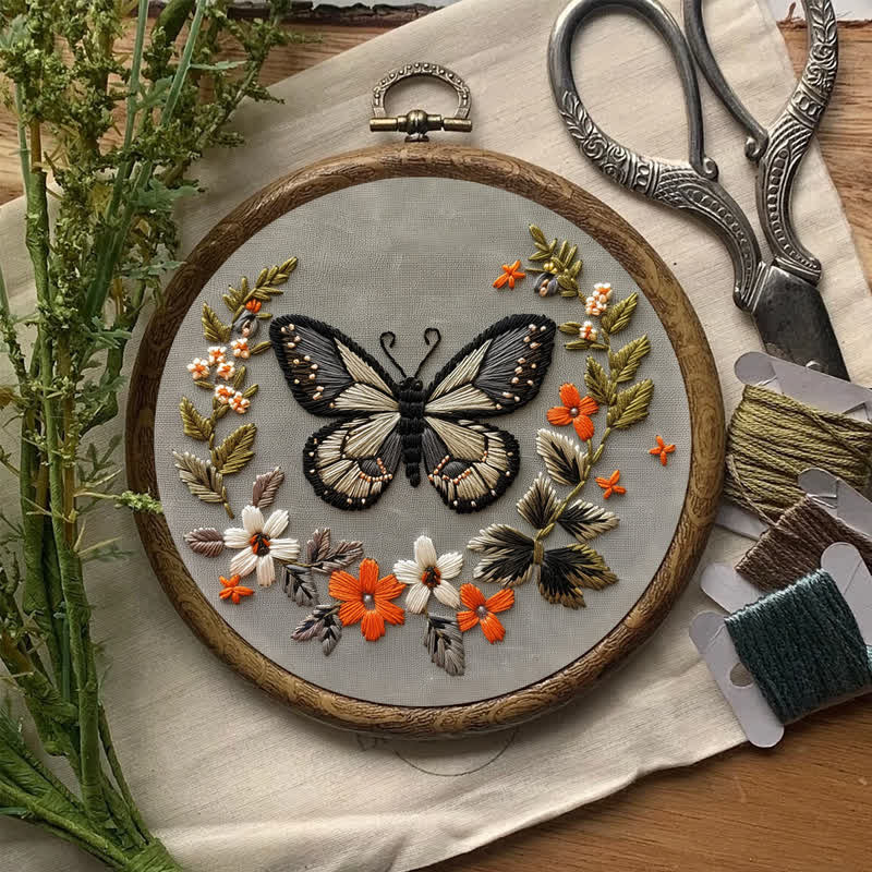 Rubbyoo Embroidery Kit - Aesthetic Butterfly - image 7