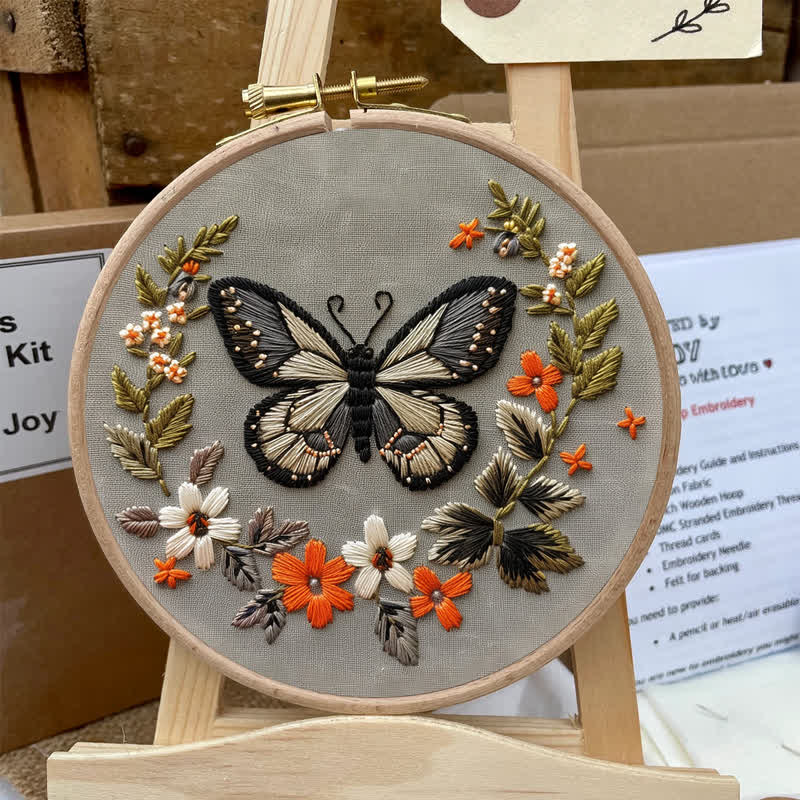 Rubbyoo Embroidery Kit - Aesthetic Butterfly - image 5