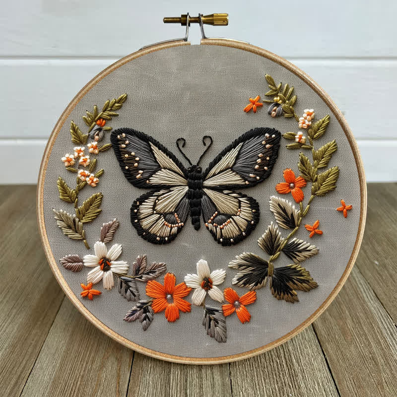 Rubbyoo Embroidery Kit - Aesthetic Butterfly - image 6
