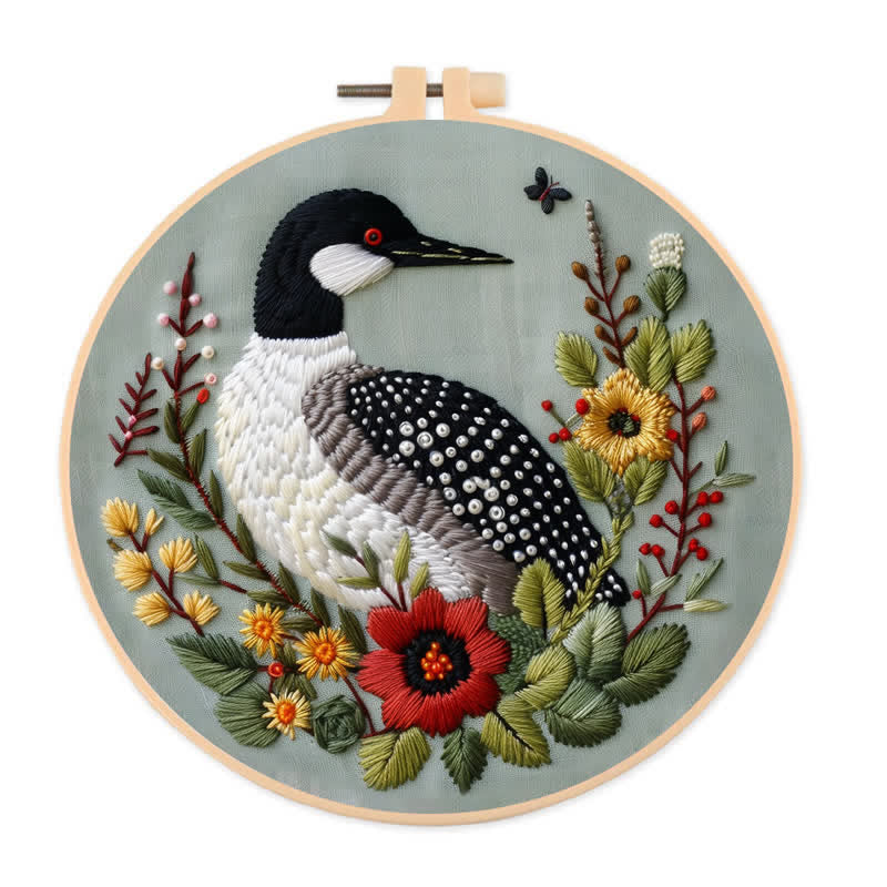 Rubbyoo Embroidery Kit - Canadian Loon - image 0