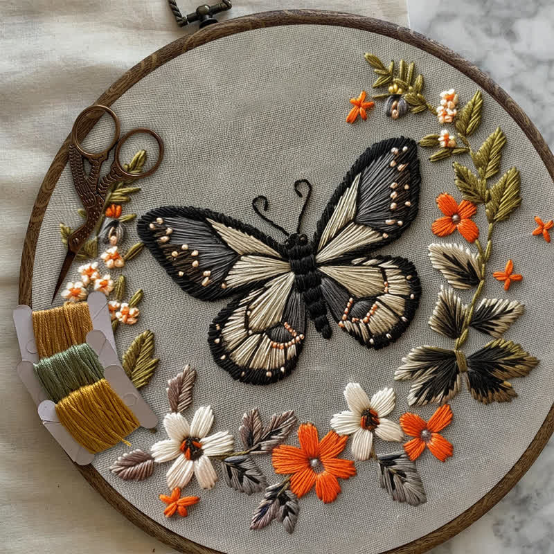 Rubbyoo Embroidery Kit - Aesthetic Butterfly - image 8