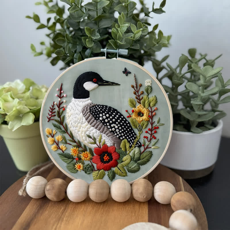 Rubbyoo Embroidery Kit - Canadian Loon - image 2