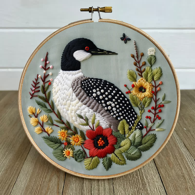 Rubbyoo Embroidery Kit - Canadian Loon - image 5