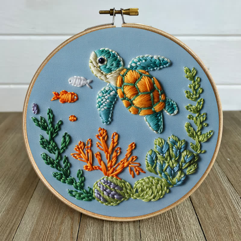 Rubbyoo Embroidery Kit - Sea Turtle - image 5
