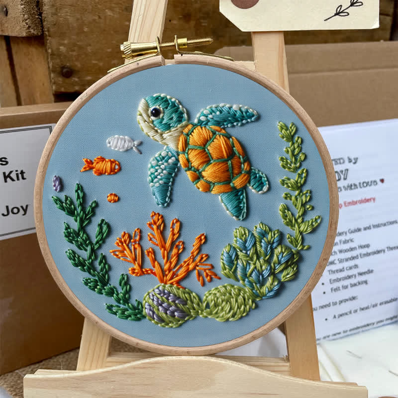 Rubbyoo Embroidery Kit - Sea Turtle - image 6
