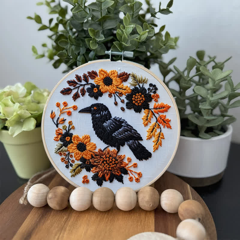 Rubbyoo Embroidery Kit - Raven - image 2