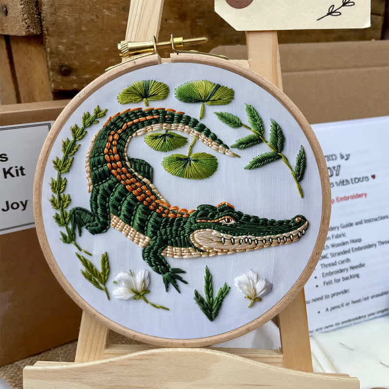 Rubbyoo Embroidery Kit - Alligator - image 6