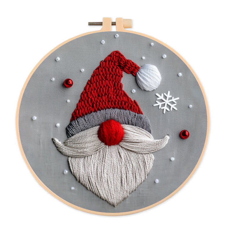 Rubbyoo Embroidery Kit - Christmas Gnome - 20*20cm - image 0