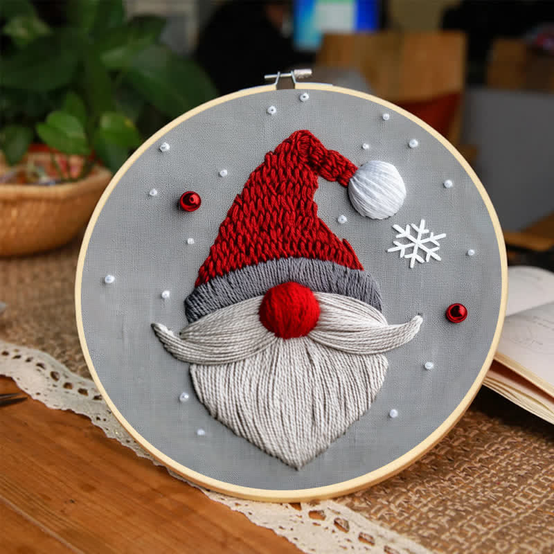 Rubbyoo Embroidery Kit - Christmas Gnome - image 3