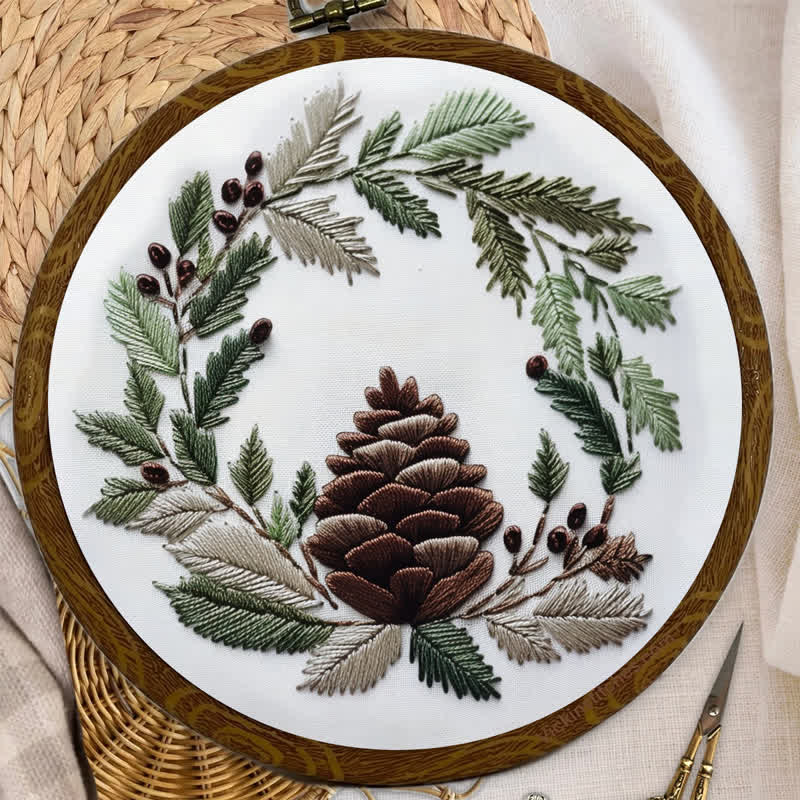 Rubbyoo Embroidery Kit - Pinecone - image 8