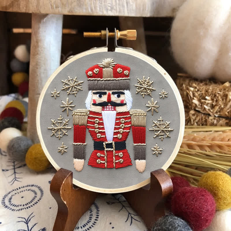 Rubbyoo Embroidery Kit - Nutcracker  - image 3