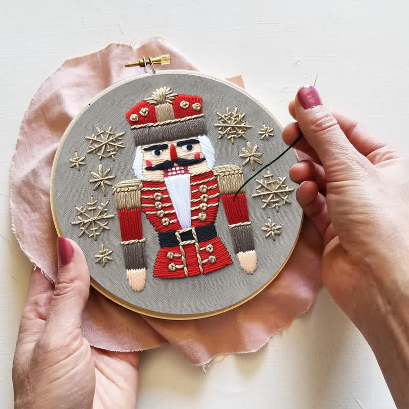 Rubbyoo Embroidery Kit - Nutcracker  - image 1