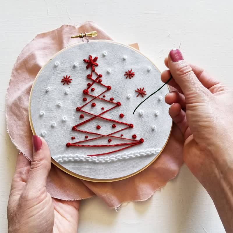 Rubbyoo Embroidery Kit - Christmas Tree - image 3