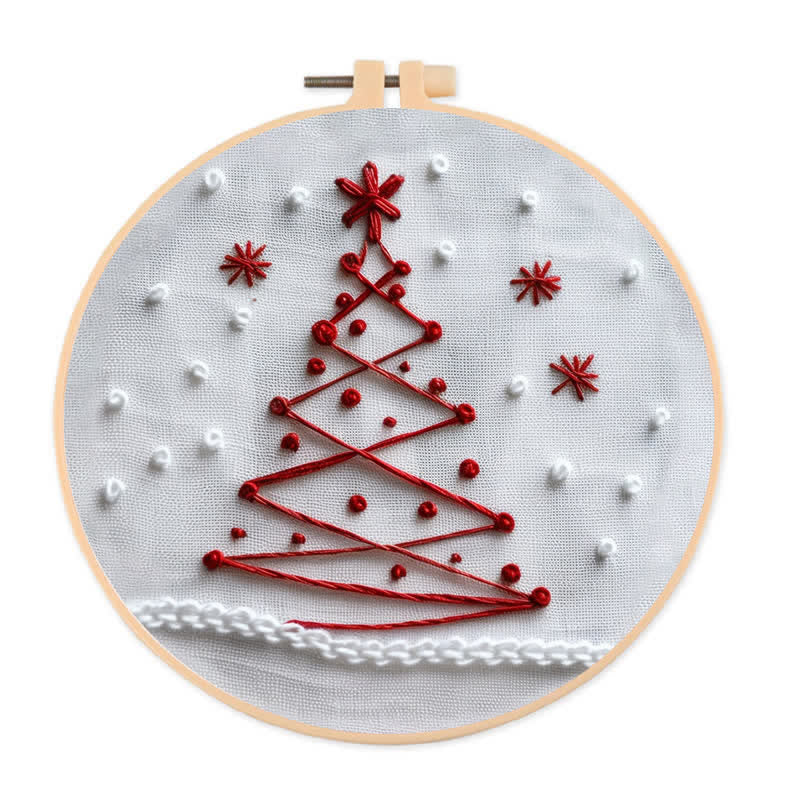 Rubbyoo Embroidery Kit - Christmas Tree - 20*20cm - image 0