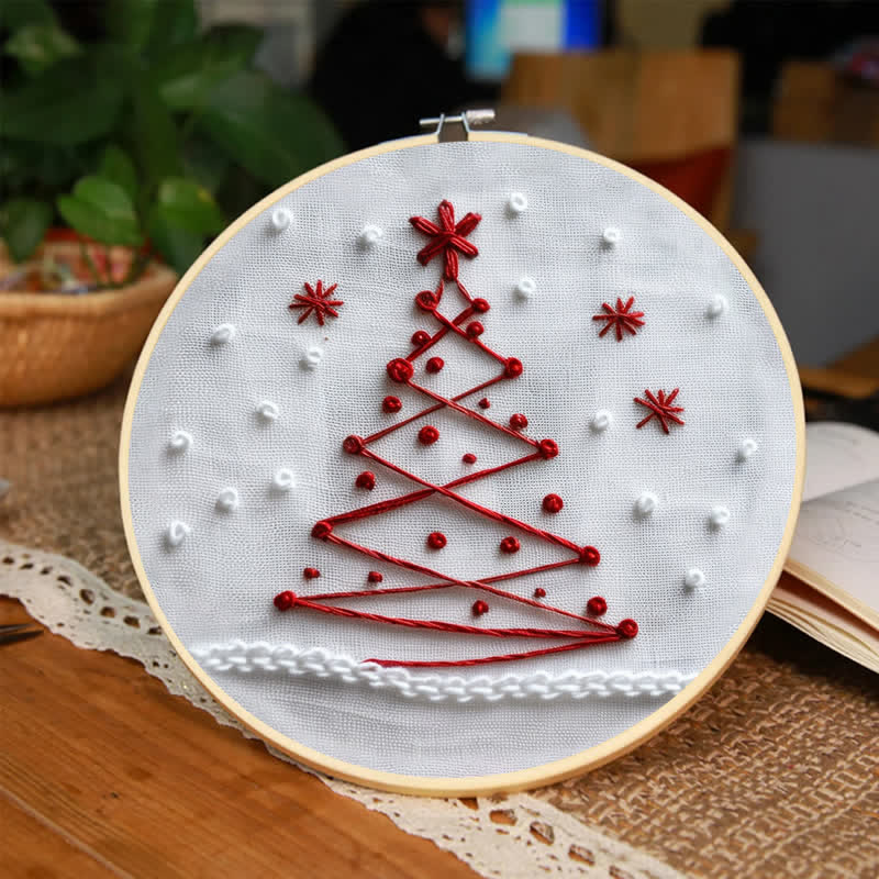 Rubbyoo Embroidery Kit - Christmas Tree - image 2