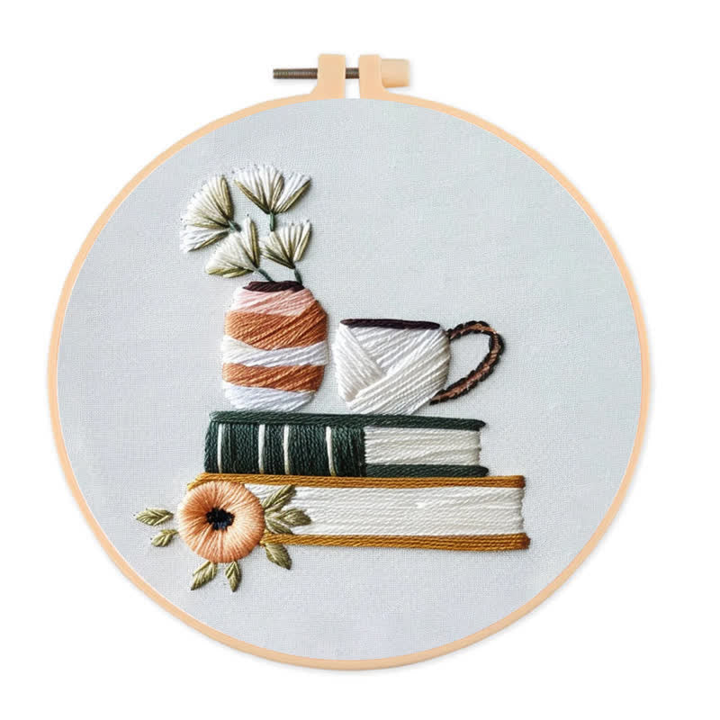 Rubbyoo Embroidery Kit - Leisure Day - 20*20cm - image 0