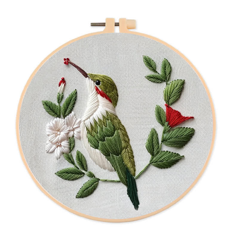 Rubbyoo Embroidery Kit - Hummingbird - image 0