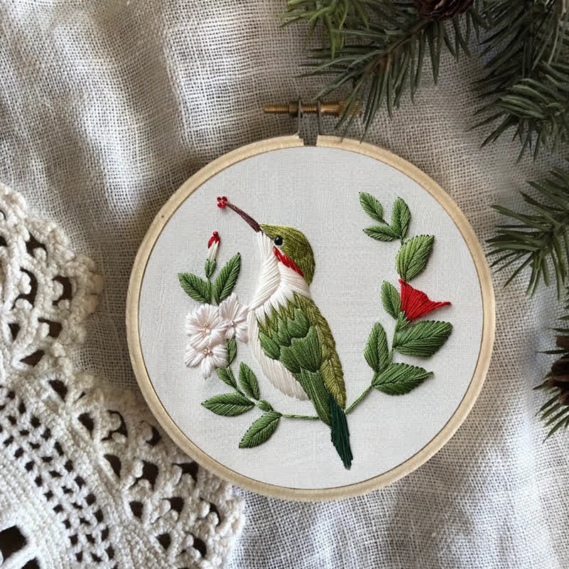 Rubbyoo Embroidery Kit - Hummingbird - image 7