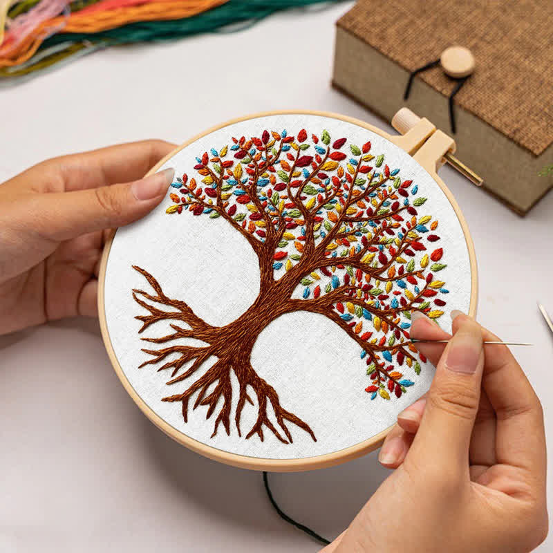 Rubbyoo Embroidery Kit - Tree Of Life - image 1