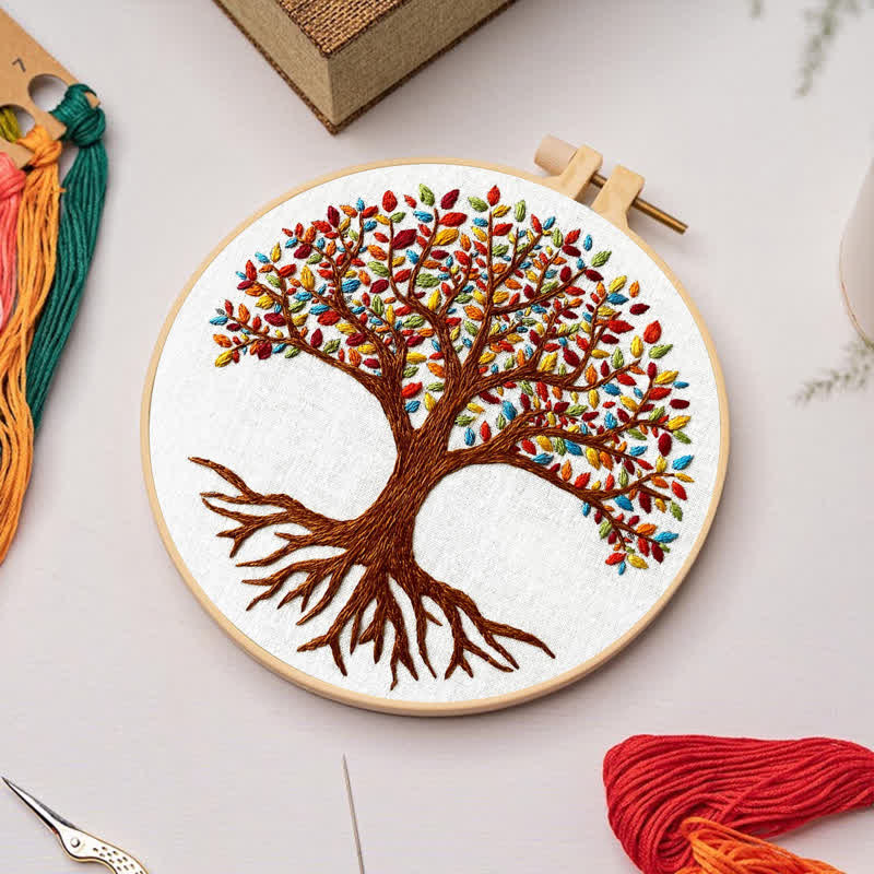 Rubbyoo Embroidery Kit - Tree Of Life - image 2