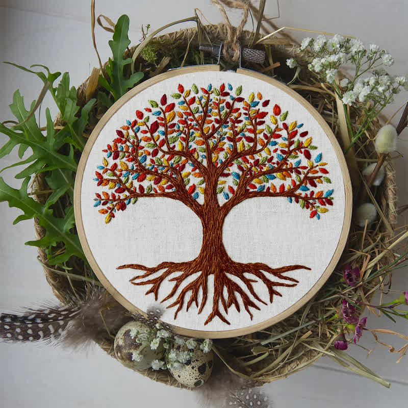 Rubbyoo Embroidery Kit - Tree Of Life - image 6