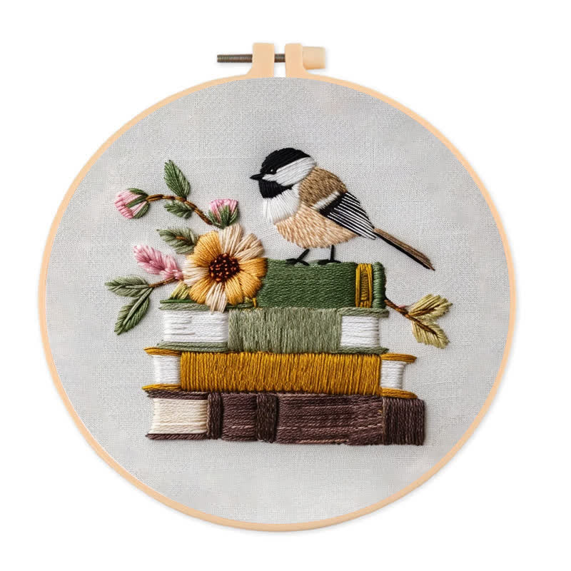 Rubbyoo Embroidery Kit - Reading Time - image 0