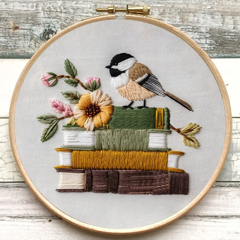 Rubbyoo Embroidery Kit - Reading Time - image 5