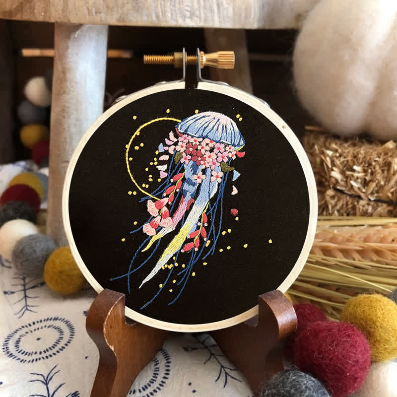 Rubbyoo Embroidery Kit - Ocean - image 1