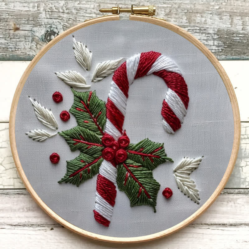 Rubbyoo Embroidery Kit - Candy Cane - image 5