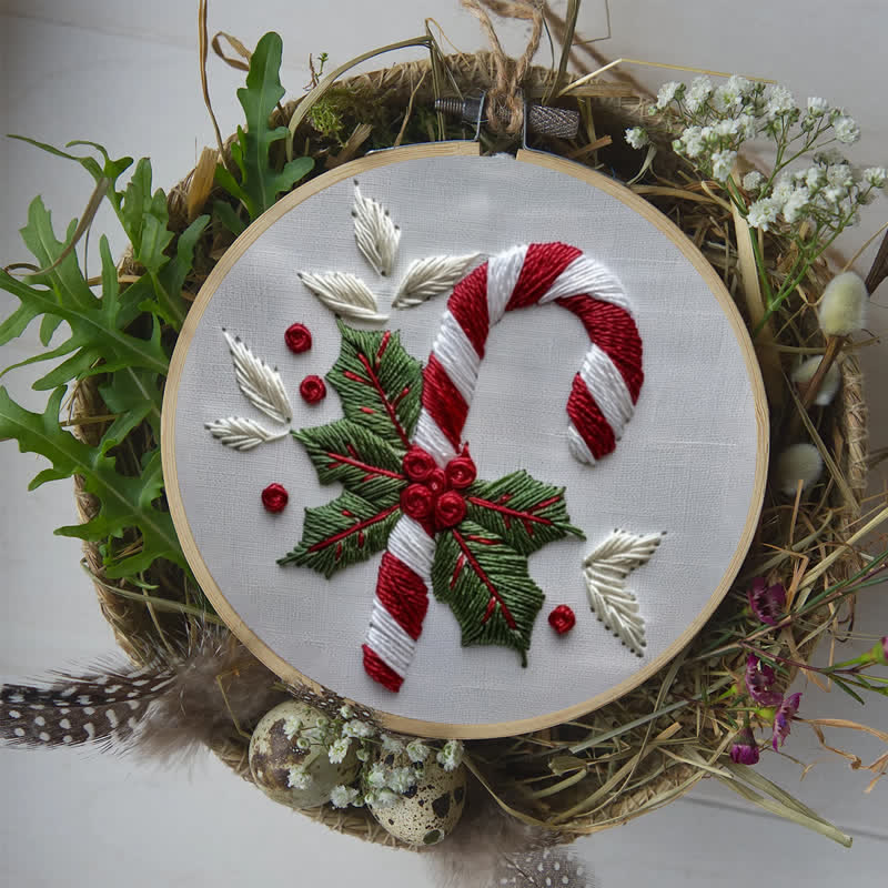 Rubbyoo Embroidery Kit - Candy Cane - image 8