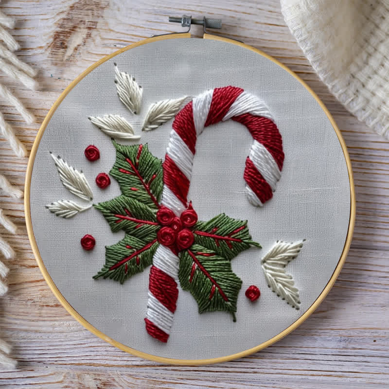 Rubbyoo Embroidery Kit - Candy Cane - image 7
