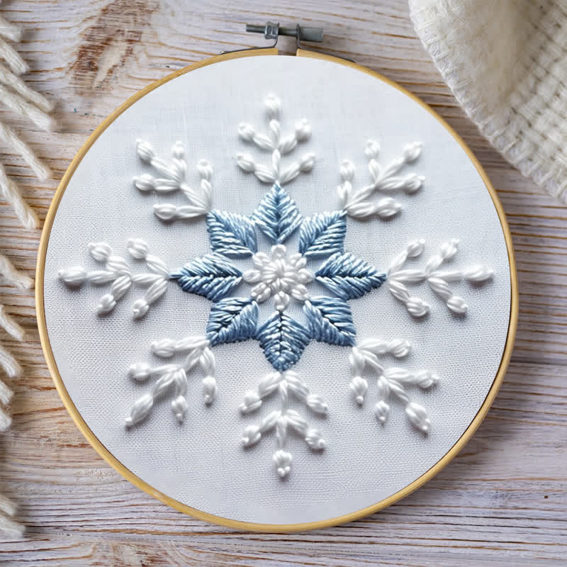 Rubbyoo Embroidery Kit - Snowflakes - image 6
