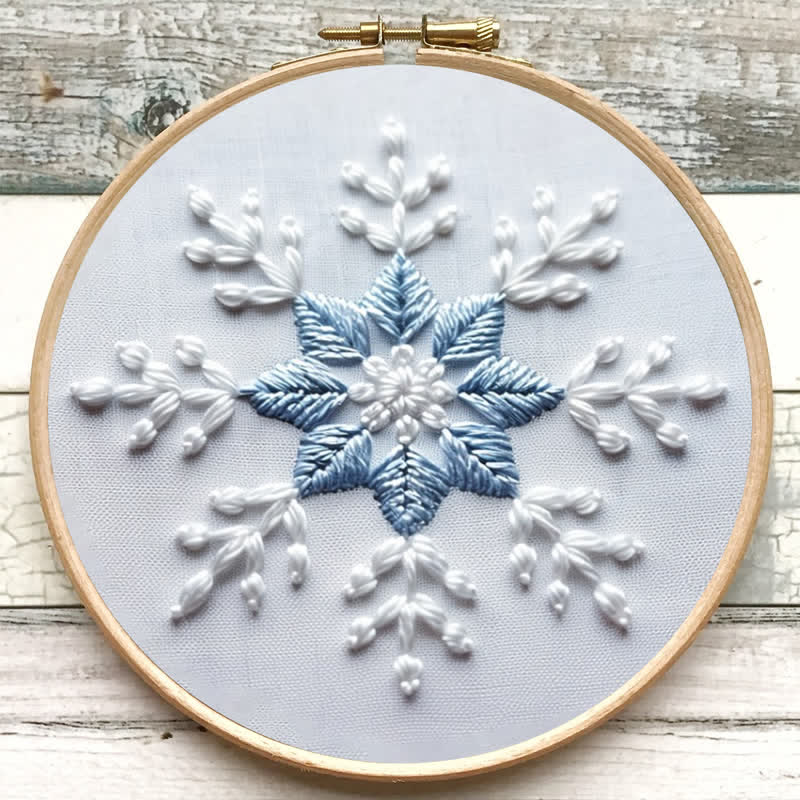 Rubbyoo Embroidery Kit - Snowflakes - image 5