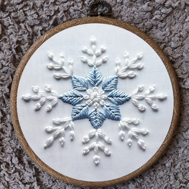 Rubbyoo Embroidery Kit - Snowflakes - image 8