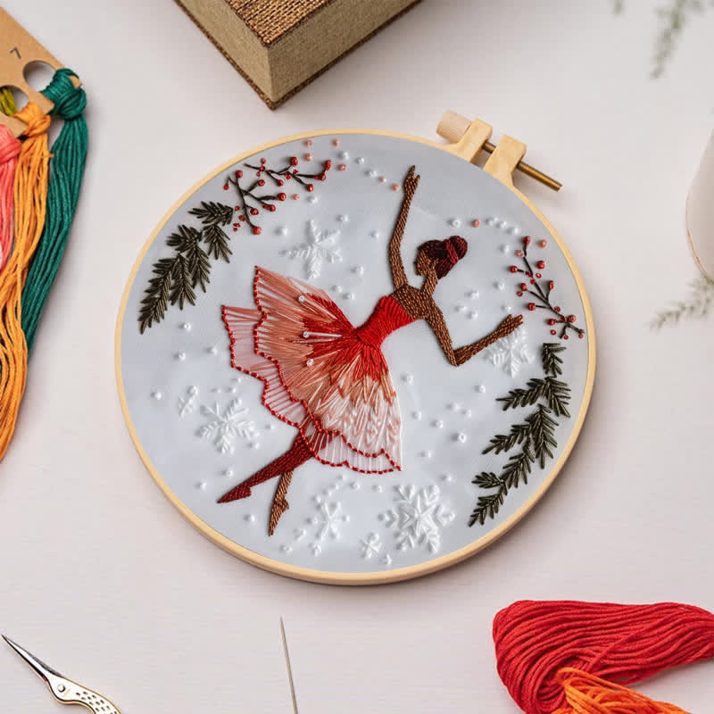 Rubbyoo Embroidery Kit - Nutcracker Sweets Christmas Ballet  - image 2