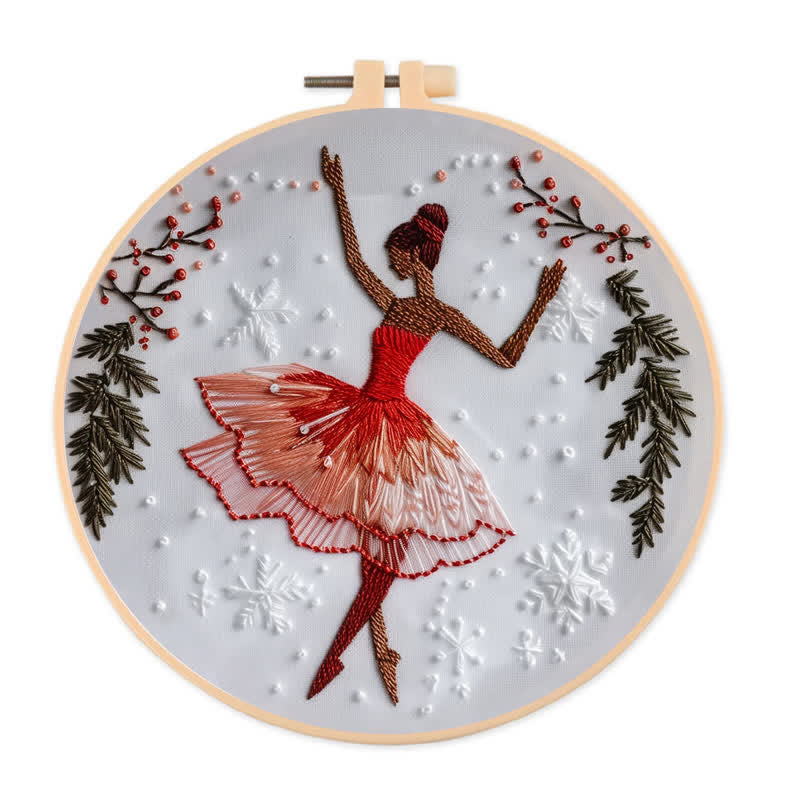 Rubbyoo Embroidery Kit - Nutcracker Sweets Christmas Ballet  - image 0