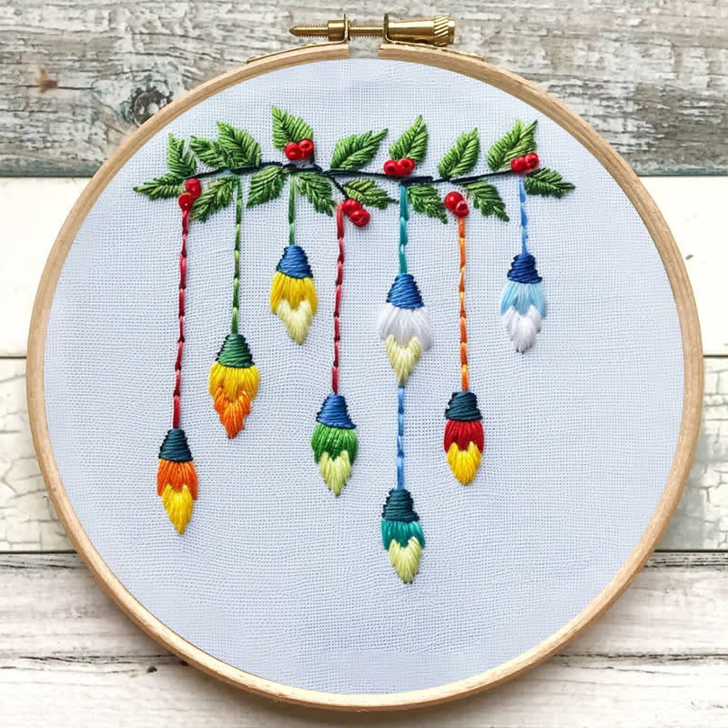 Rubbyoo Embroidery Kit - Christmas Light-2 - image 5