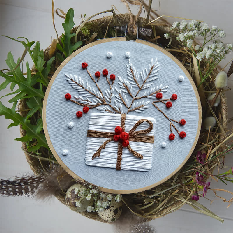 Rubbyoo Embroidery Kit - Christmas Gift Box - image 7