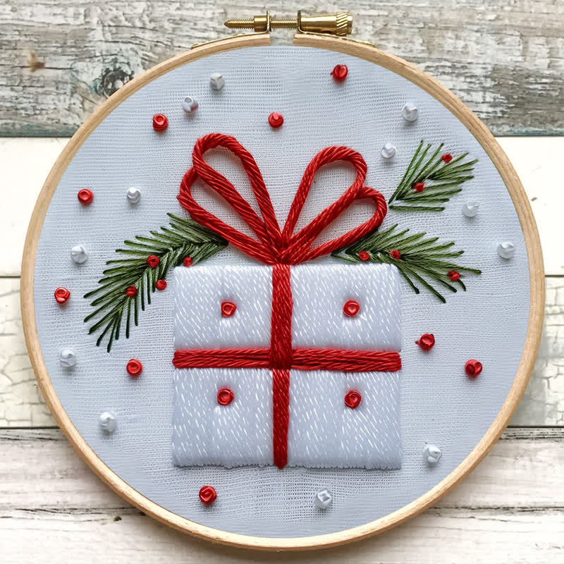 Rubbyoo Embroidery Kit - Christmas Present - image 5