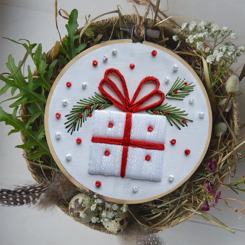 Rubbyoo Embroidery Kit - Christmas Present - image 7