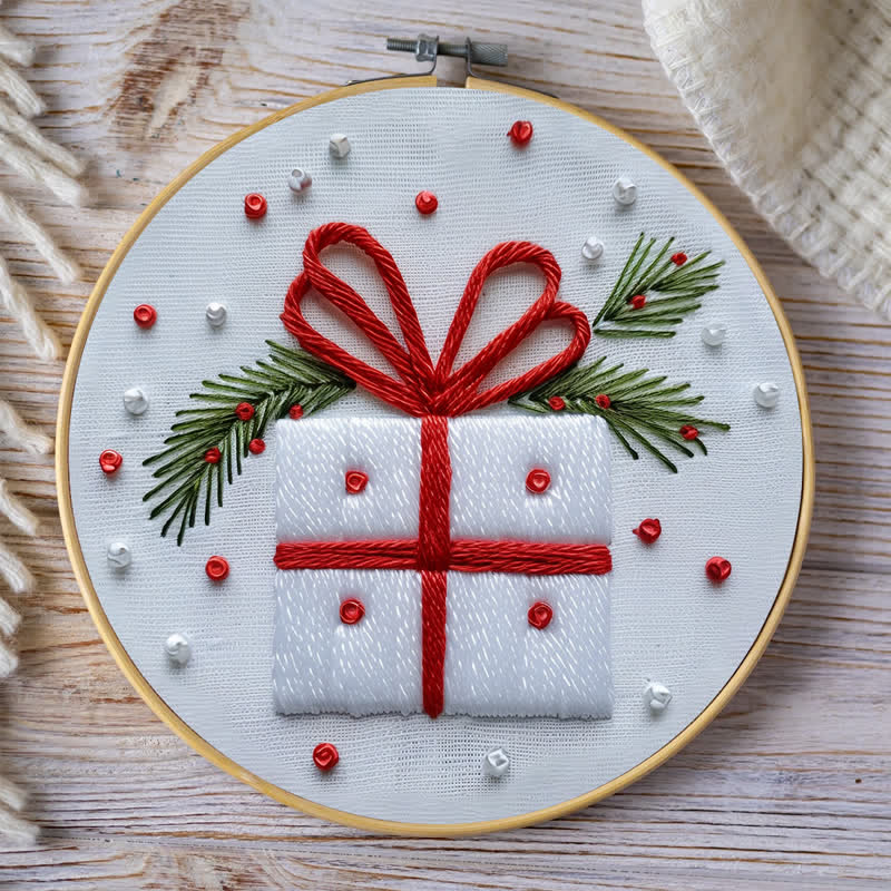 Rubbyoo Embroidery Kit - Christmas Present - image 6