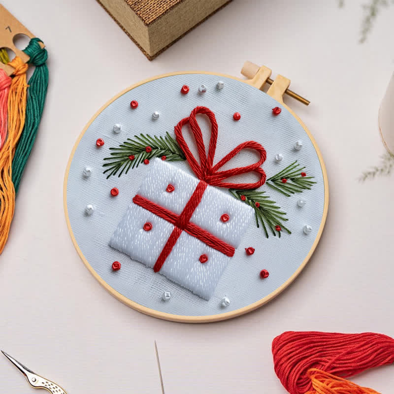 Rubbyoo Embroidery Kit - Christmas Present - image 4