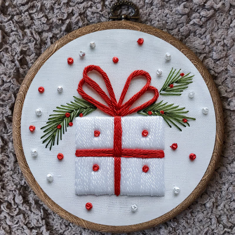 Rubbyoo Embroidery Kit - Christmas Present - image 8